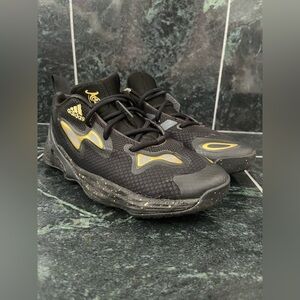 Candace Parker x Adidas Women’s Size 6 Exhibit A Black Gold Used. Check Images.